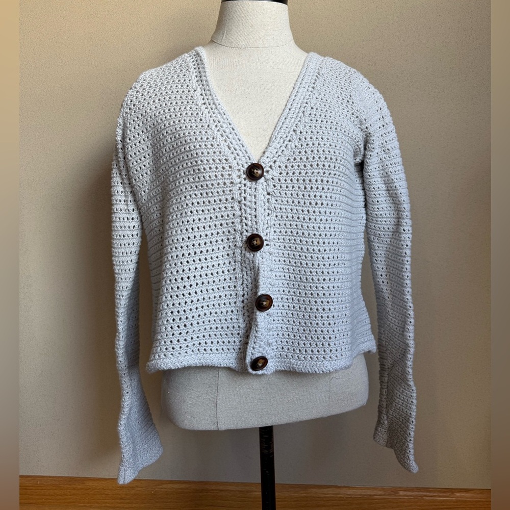 Joie Knit Cardigan Button Up